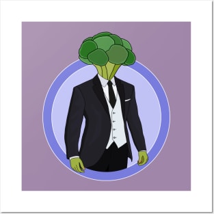 Broccoli Man Posters and Art